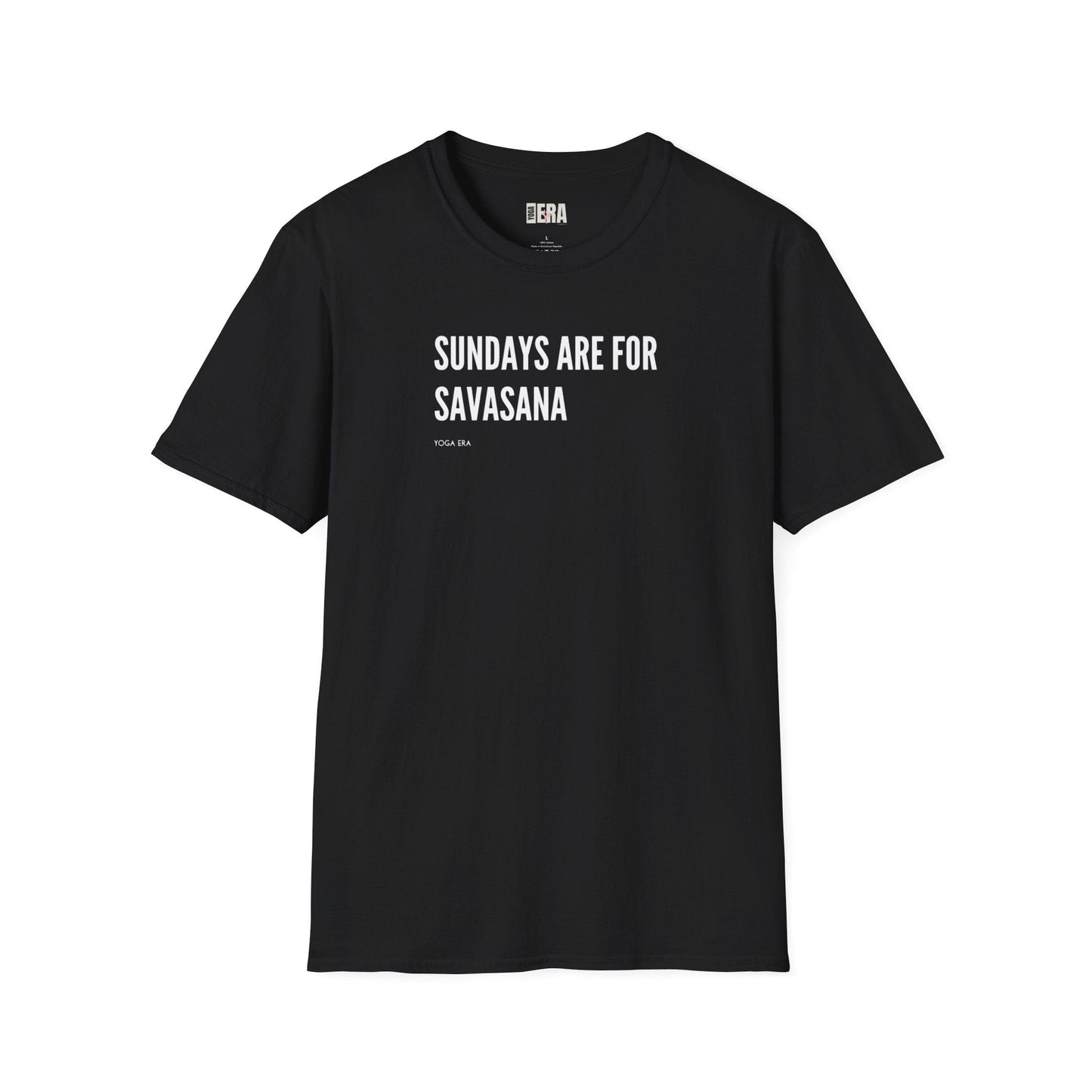 Sundays are for Savasana Tee T-Shirt Yoga Era