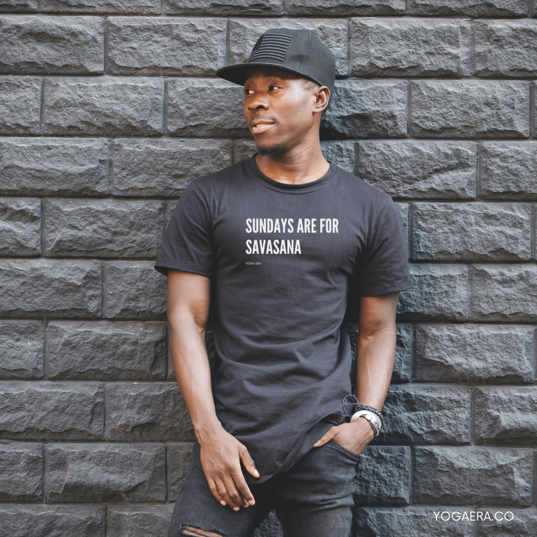 Sundays are for Savasana Tee T-Shirt Yoga Era
