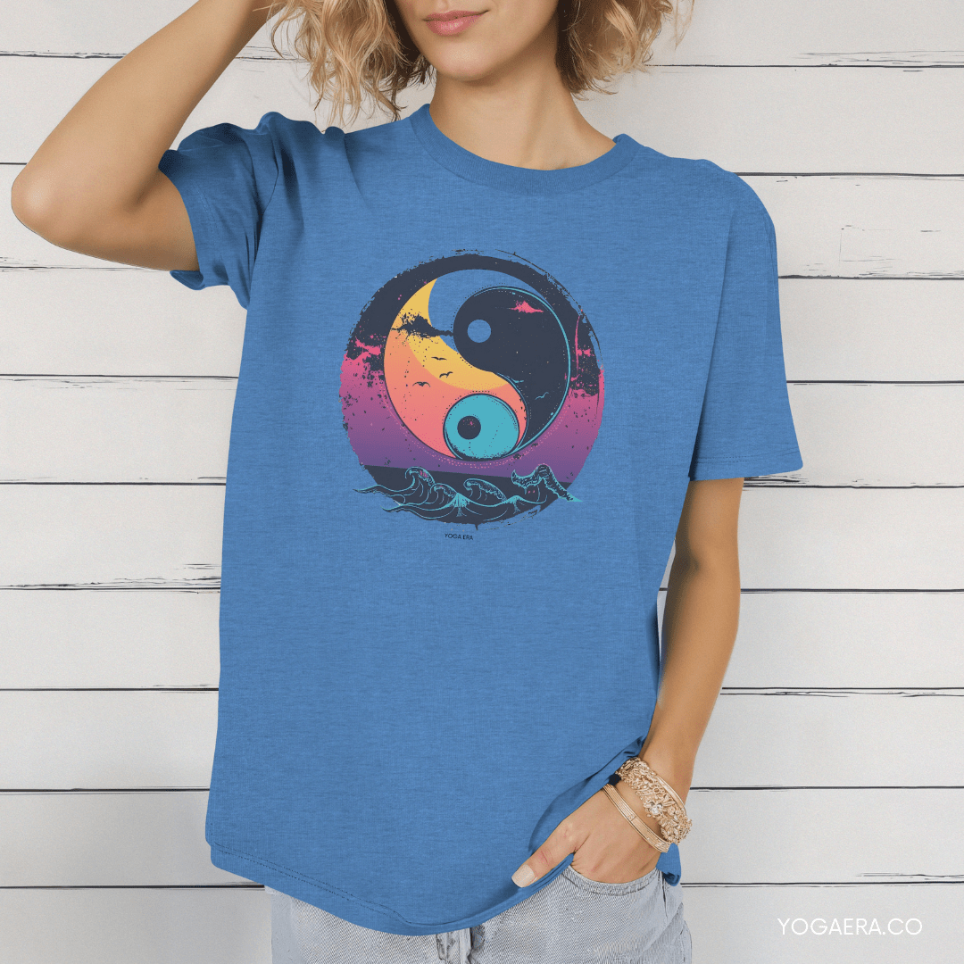 Twilight Yin Yang Tee T-Shirt Yoga Era