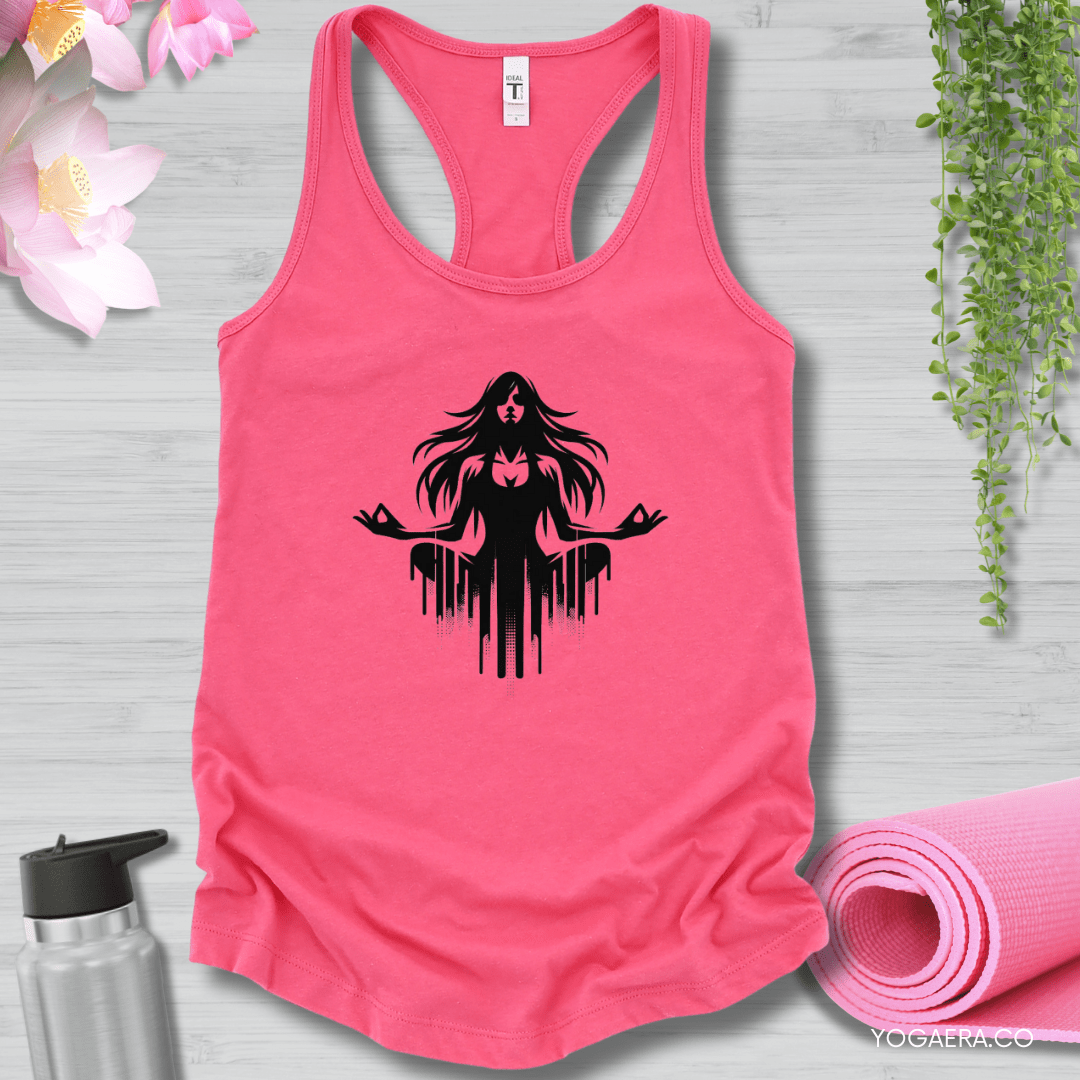 Urban Meditator Tank XS / Hot Pink Tank Top Yoga Era