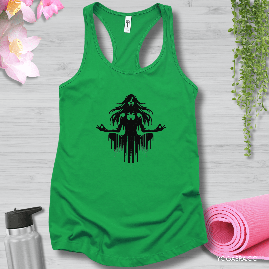 Urban Meditator Tank XS / Kelly Green Tank Top Yoga Era