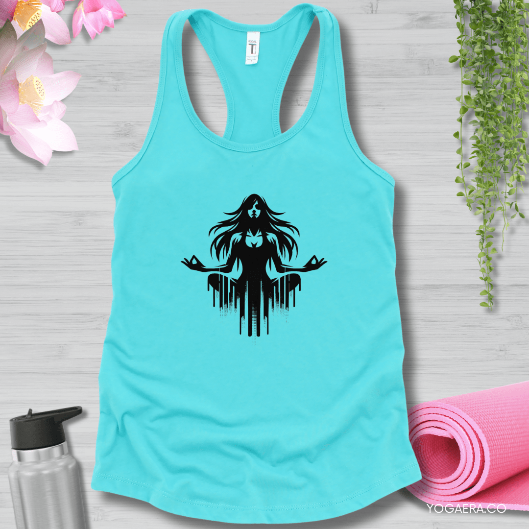 Urban Meditator Tank XS / Tahiti Blue Tank Top Yoga Era