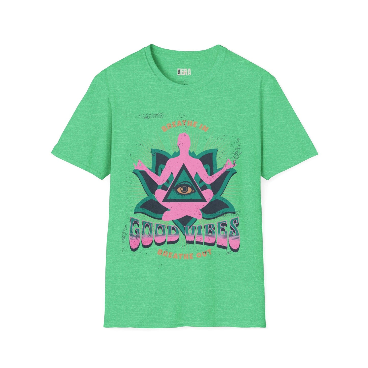 Vintage Good Vibes Tee T-Shirt Yoga Era
