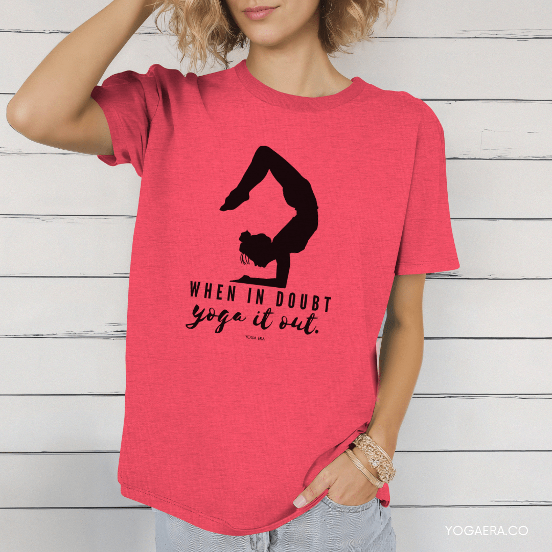 When In Doubt, Yoga It Out Tee T-Shirt Yoga Era