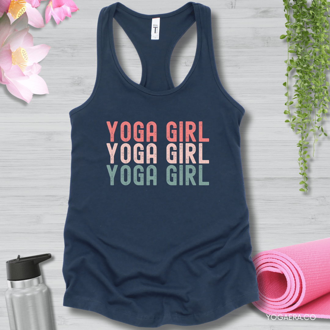 Yoga Girl Tank XS / Indigo Tank Top Yoga Era