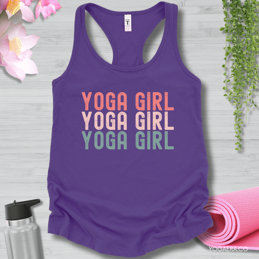 Yoga Girl Tank XS / Purple Rush Tank Top Yoga Era