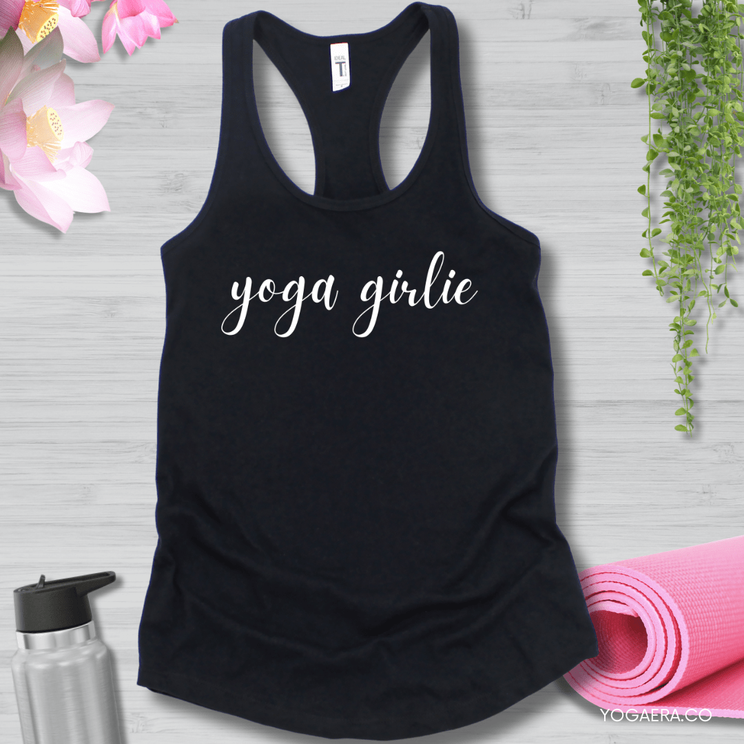 Yoga Girlie Tank XS / Black Tank Top Yoga Era
