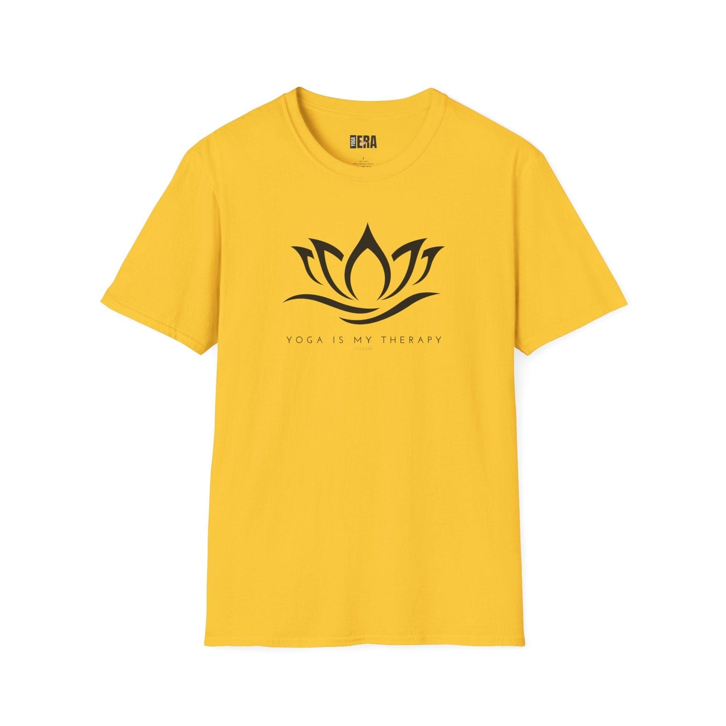 Yoga is my Therapy Lotus Flower Tee T-Shirt Yoga Era