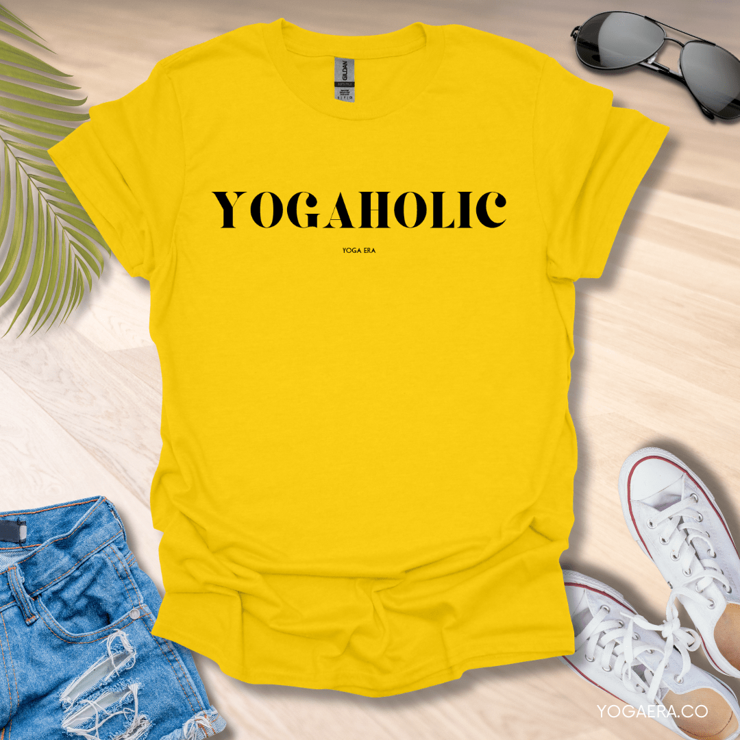 Yogaholic Tee Daisy / S T-Shirt Yoga Era