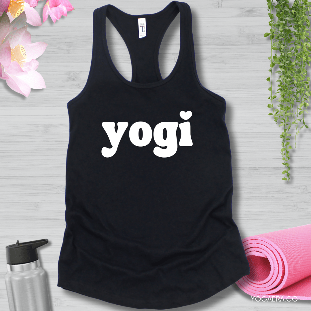 Yogi Tank XS / Black Tank Top Yoga Era
