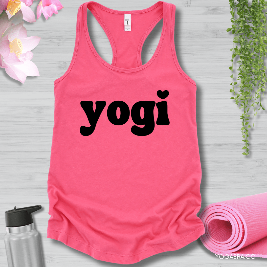 Yogi Tank XS / Hot Pink Tank Top Yoga Era