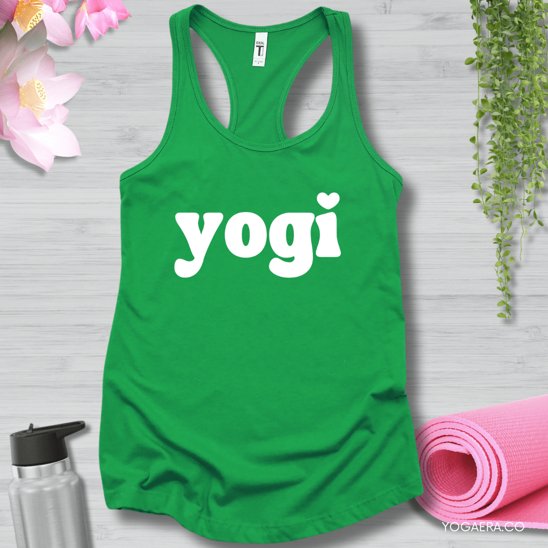 Yogi Tank XS / Kelly Green Tank Top Yoga Era