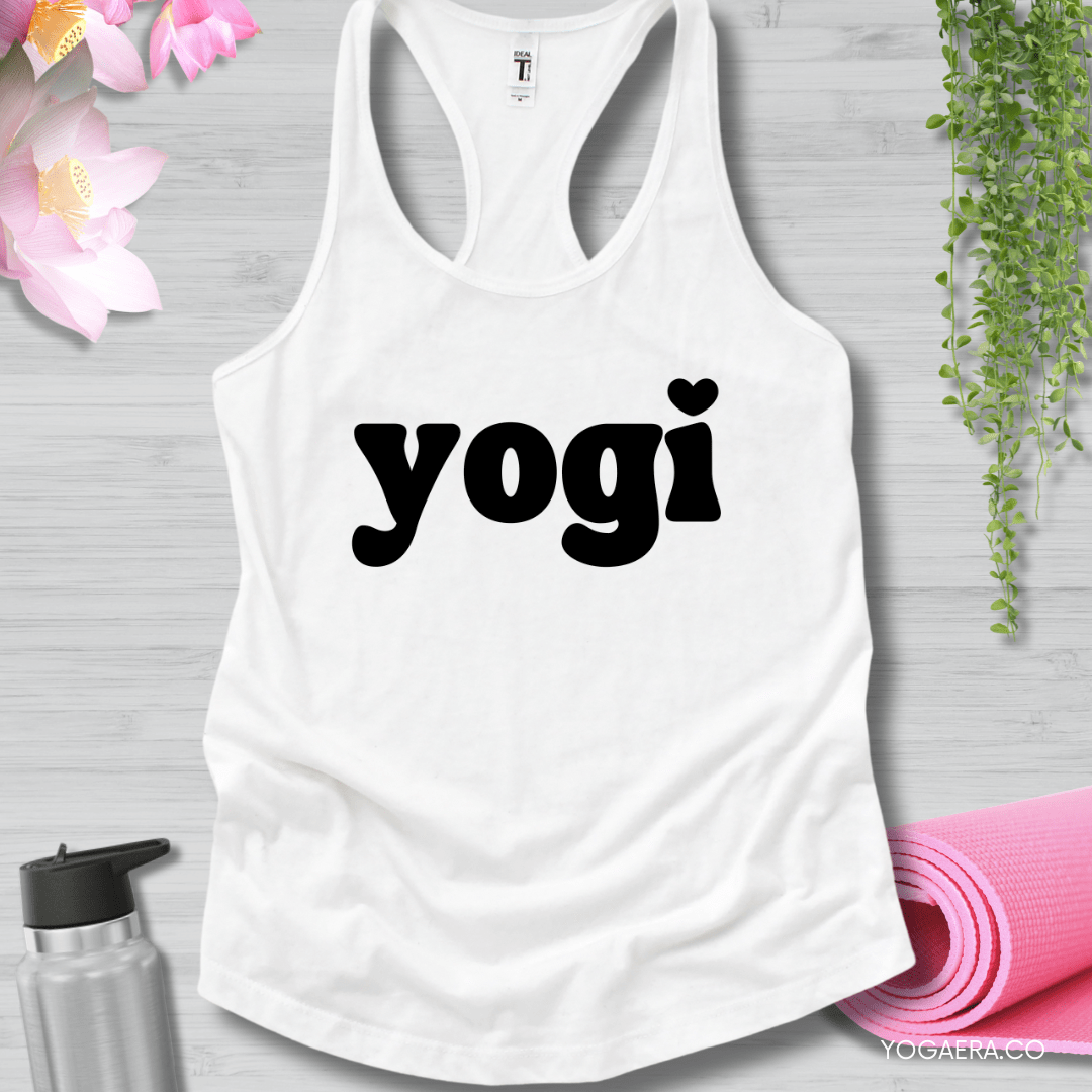 Yogi Tank XS / White Tank Top Yoga Era