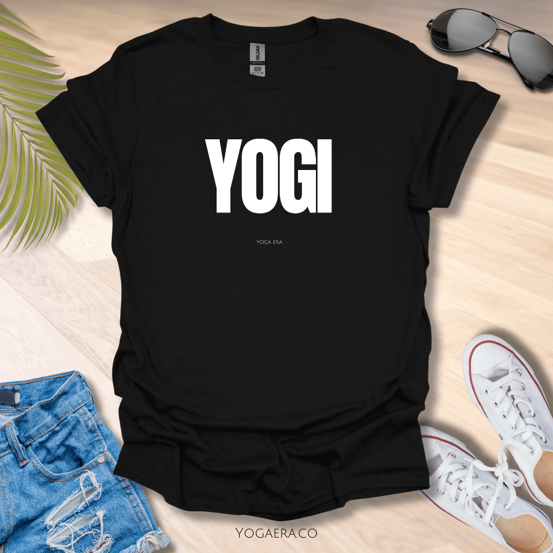 Yogi Tee Black / S T-Shirt Yoga Era