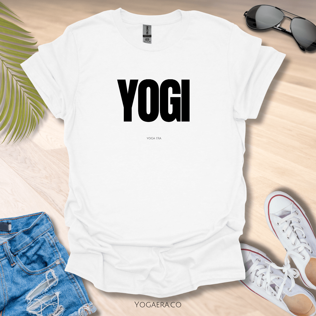 Yogi Tee White / S T-Shirt Yoga Era
