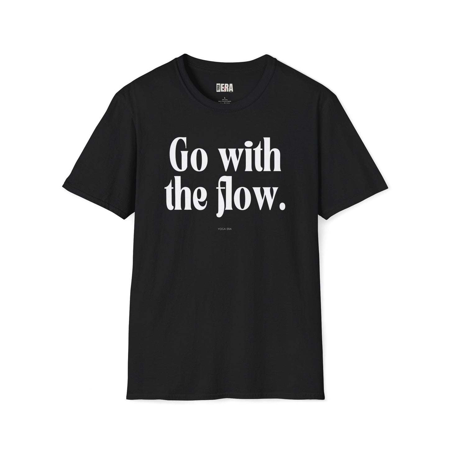 Go With the Flow Tee T-Shirt Yoga Era