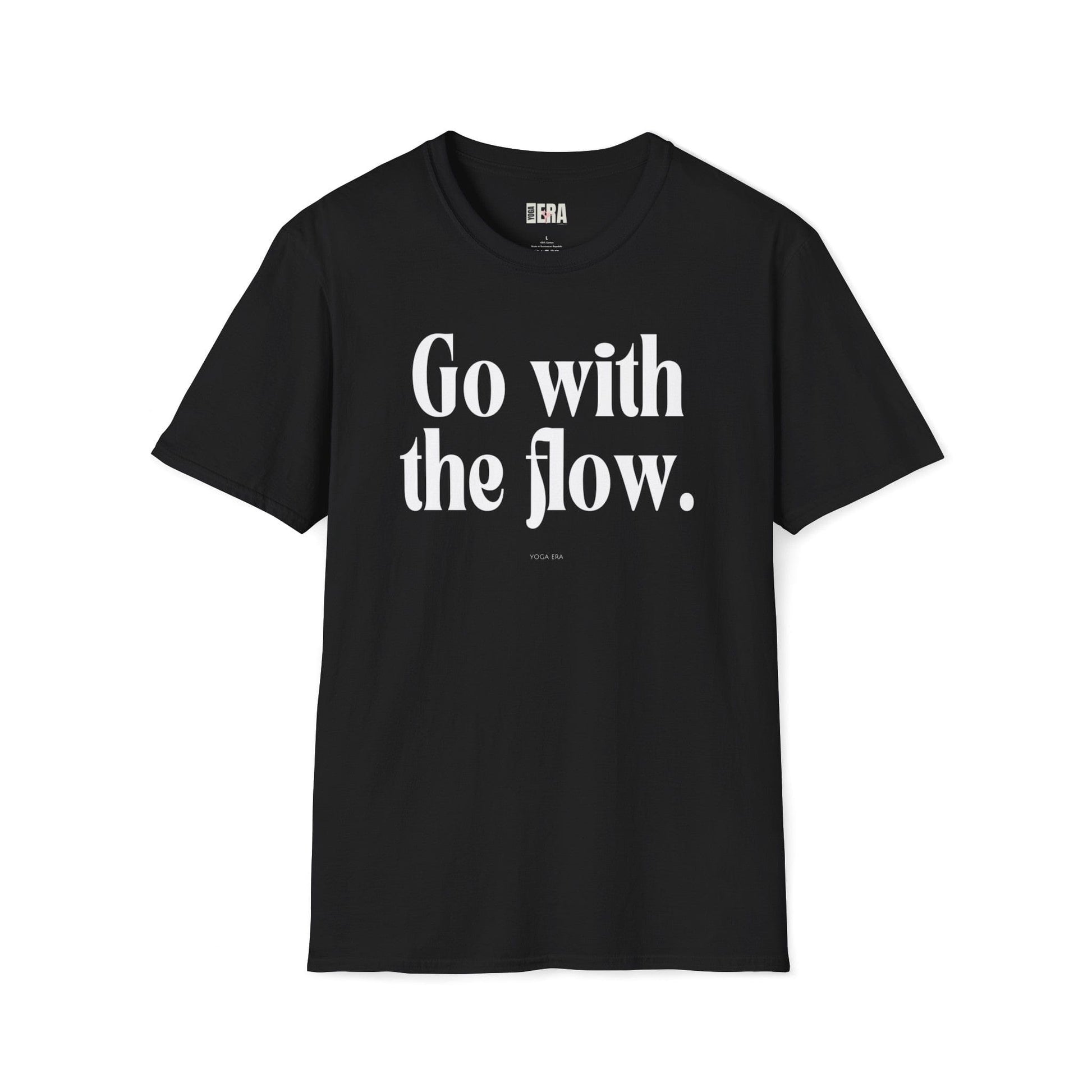 Go With the Flow Tee T-Shirt Yoga Era