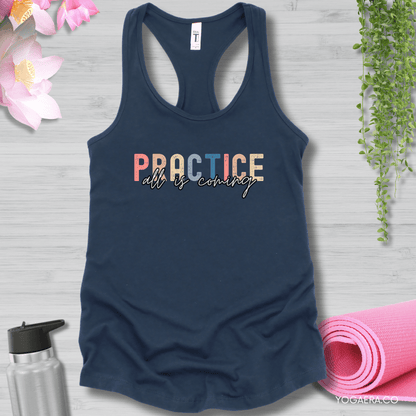 Practice All is Coming Tank XS / Indigo Tank Top Yoga Era