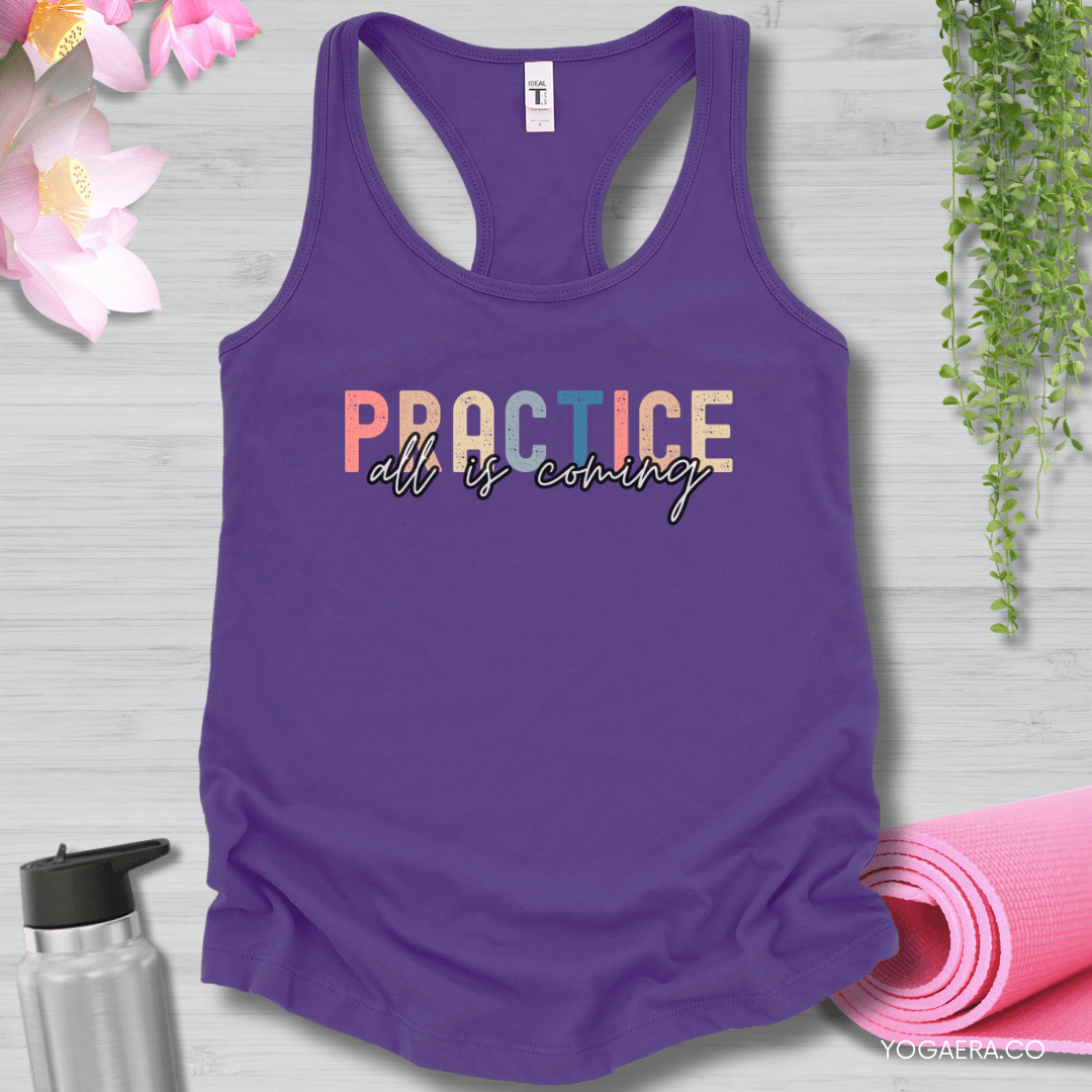 Practice All is Coming Tank XS / Purple Rush Tank Top Yoga Era