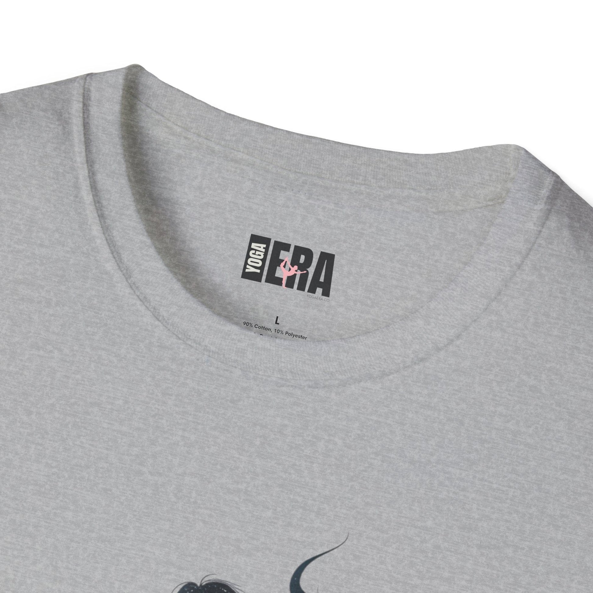 Silence Has Music For Those Who Listen • Yogi Silhouette Tee T-Shirt Yoga Era