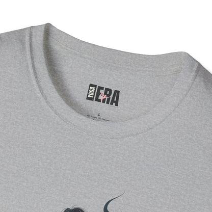 Silence Has Music For Those Who Listen • Yogi Silhouette Tee T-Shirt Yoga Era